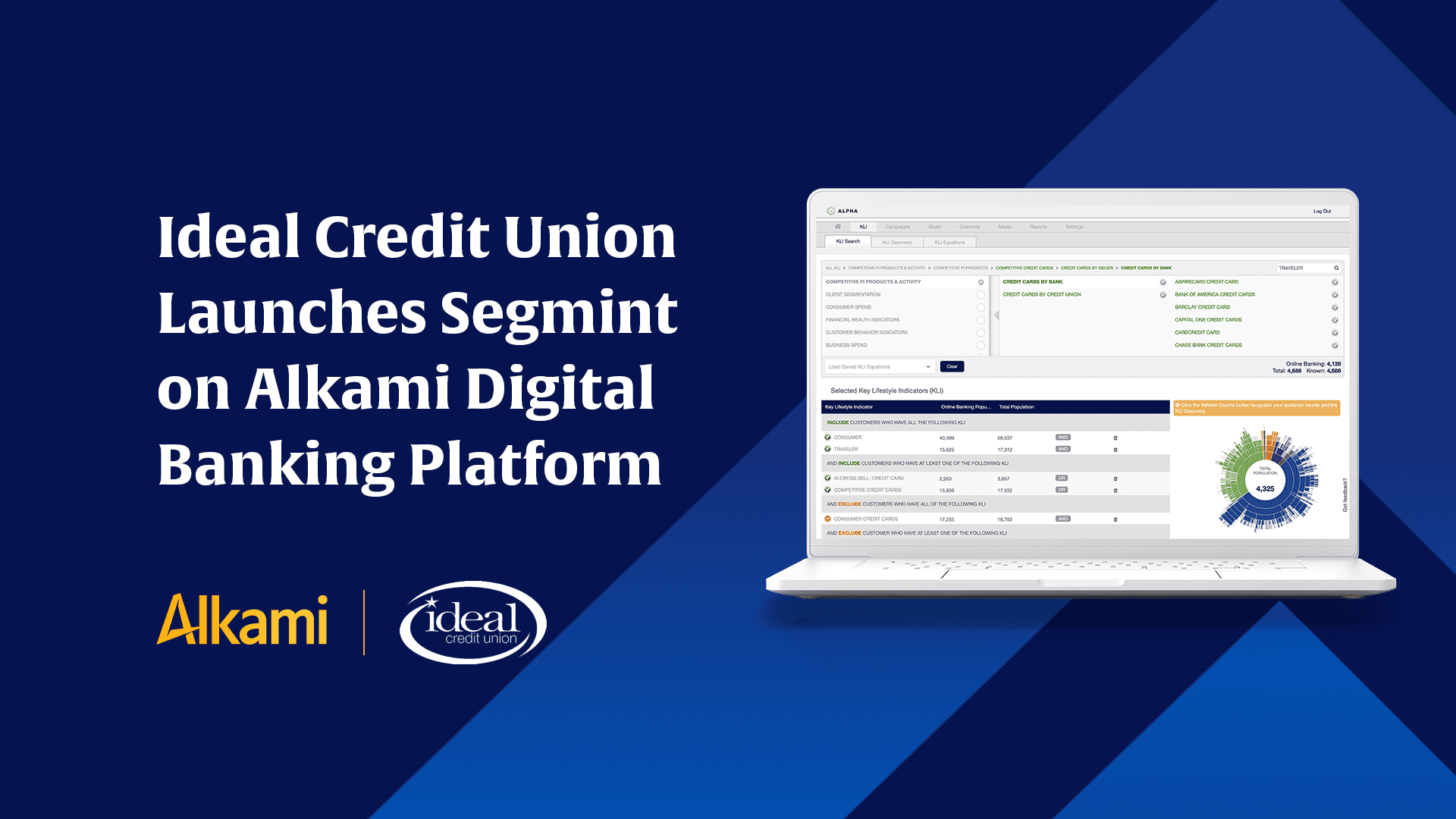 Ideal Credit Union Launches Segmint Solution on Alkami Digital Banking Platform