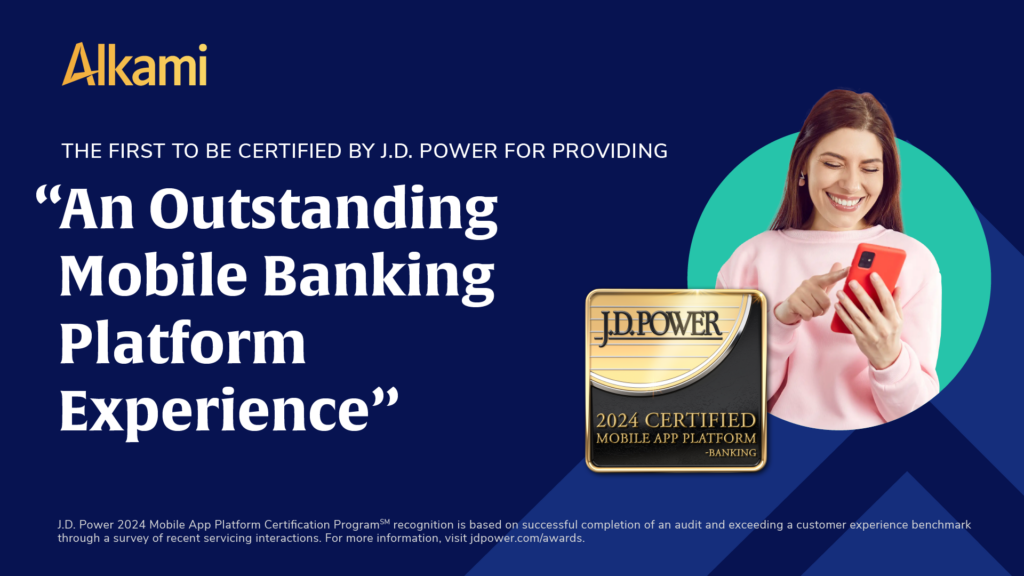 Alkami is the First to be Certified by J.D. Power for “An Outstanding Mobile Banking Platform Experience”